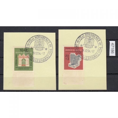 Bund 1953, Mich.-Nr.: 171+72 LUXUS  Vollstempel   Christkindle  geprüft  Befund