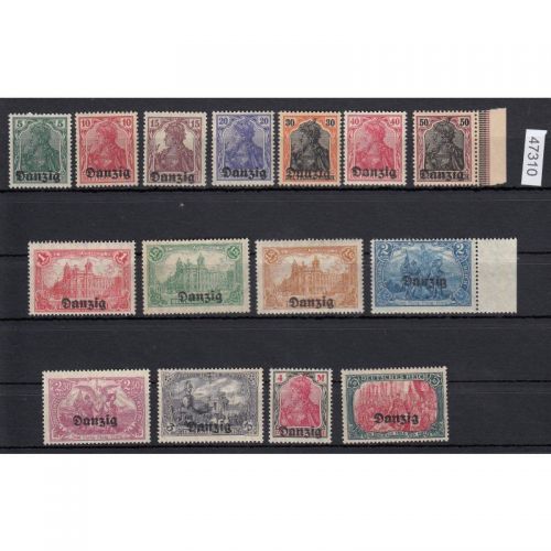 Danzig 1920 Mi.   Nr. 1-15 **