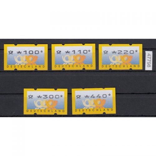 Bund 1999, Mich.-Nr.: ATM 3 **  100-440 Pf  (ohne 400)