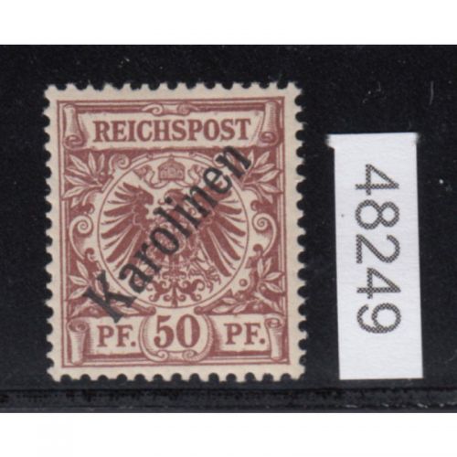 Kolonien Karolinen 1899, Mich.-Nr.: 6 I *  geprüft  Attest