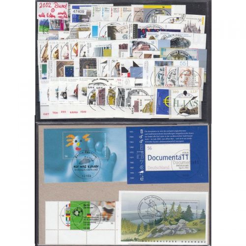 Bund 2002, Mich.-Nr.: 2231-2304 Gestempelt Komplett Eckrand LUXUS PLUS