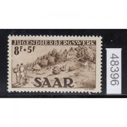 Saarland 1949 Mi. Nr. 262 I **   Plattenfehler I
