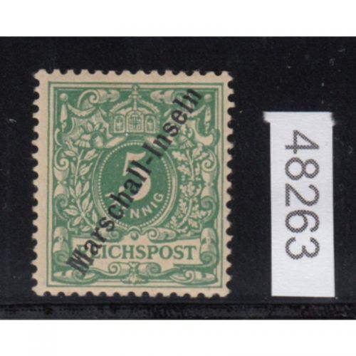 Kolonien Marshall-Inseln 1897 , Mich.-Nr.: 2 I * geprüft