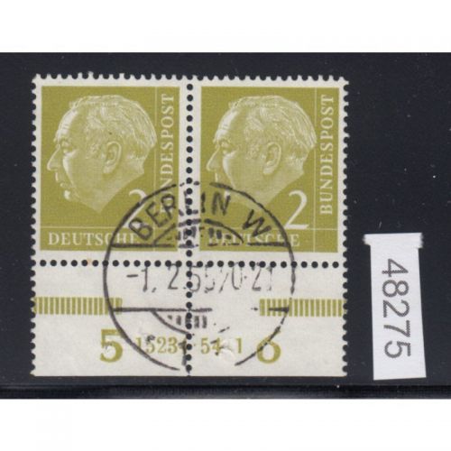 Bund 1955, Mich.-Nr.:  177 gestempelt HAN