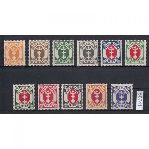 Danzig 1921 Mi.Nr. 73-84 **