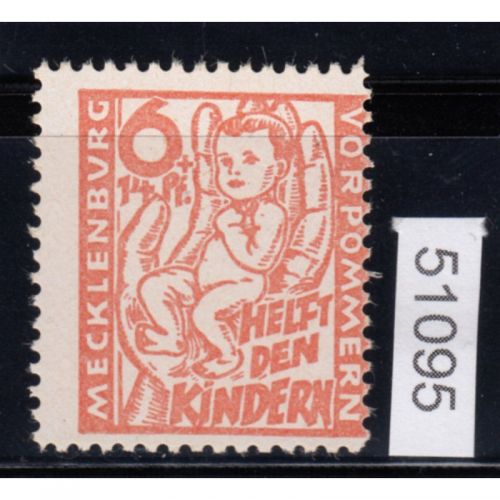 SBZ  1945 Mi.-Nr.:  26 b ** geprüft