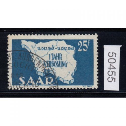Saarland 1948 Mi. Nr. 260 II gestempelt