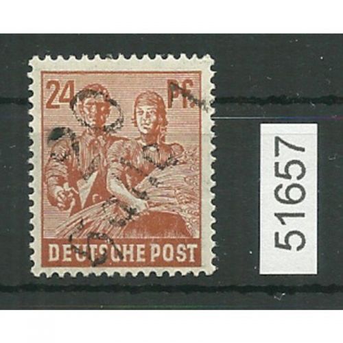 Bezirk 20 nr.072g Halle 1 ** 24 Pf. geprüft BPP