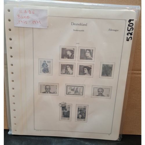 KABE  Bund 1975-79 Vordrucke  gebraucht