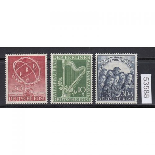 Berlin 1950, Mich.-Nr.: 71-73 *