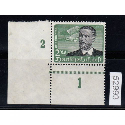 DR 1934, Mich.-Nr.: 538 x ** Eckrand  lesen