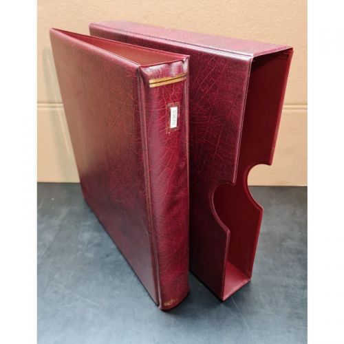 Schaubeck Ringbinder+Kassette 6 Ringe  gebraucht  rot