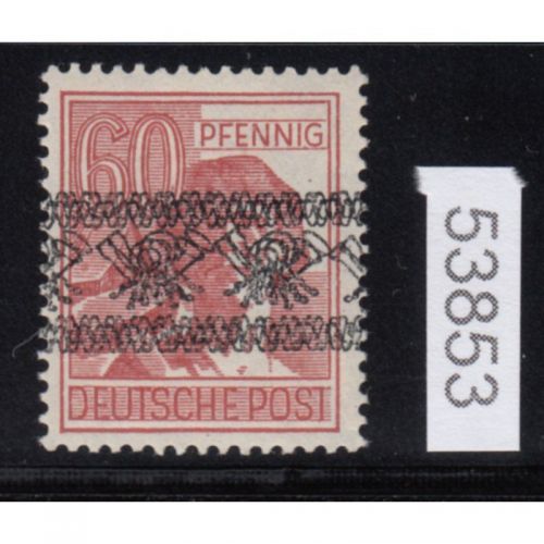 Bizone 1948  Mi. Nr. 49 I DD ** geprüft  Befund