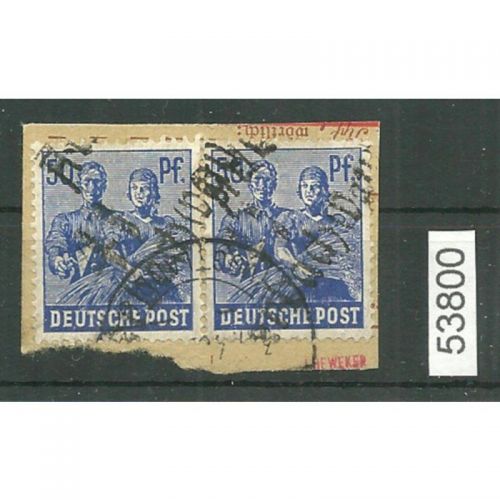 Bezirk 41 nr. 004 Auerbach (Vogtl.) 1 ? 50 Pf. (2x) geprüft BPP