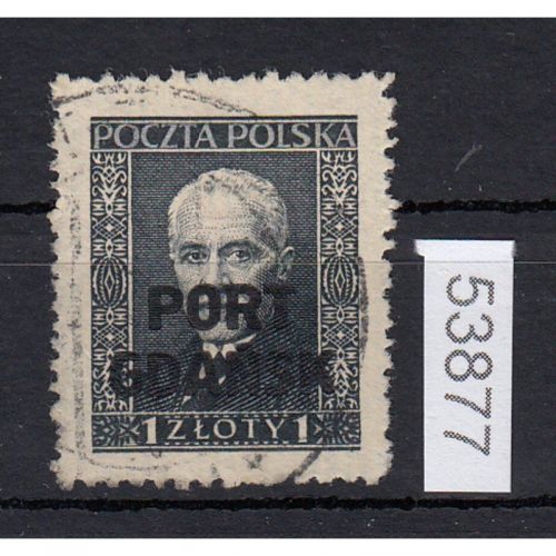 Danzig Hafen 1929 Mi.Nr. 23 gestempelt