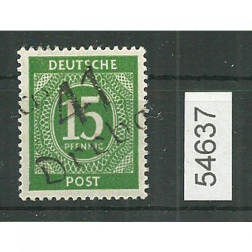 Bezirk 41 nr. 023 Drebach ** 15 Pf. Gruppe 6, geprüft BPP