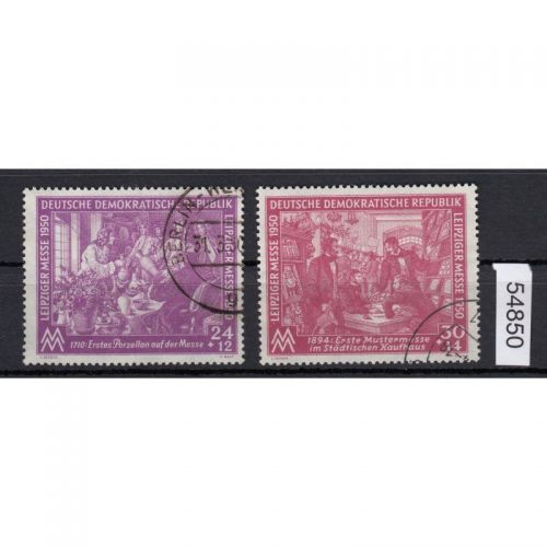 DDR 1950, Mich.-Nr.: 248-49 gestempelt
