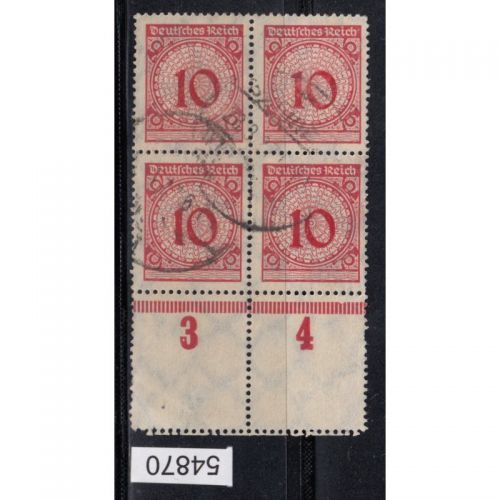 DR 1923, Mich.-Nr.: 340 L gestempelt