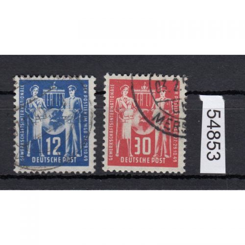 DDR 1949, Mich.-Nr.: 243-44 gestempelt