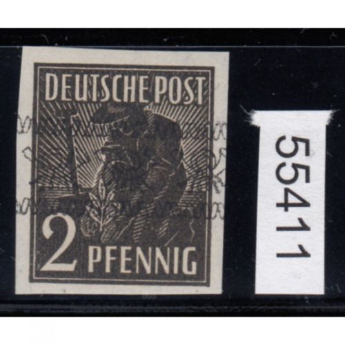 Bizone 1948  Mi. Nr. 36 I U ** geprüft