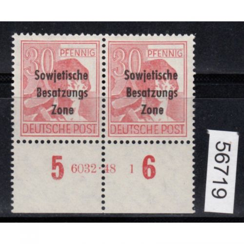 SBZ  1948 Mi.-Nr.:192 a  ** geprüft   HAN   geprüft