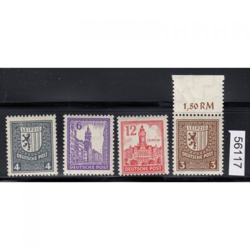 SBZ  1945 Mi.-Nr.:150-55 X **