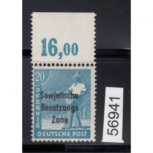 SBZ  1948 Mi.-Nr.:189 d  ** POR dgz  geprüft  Befund  Michel 150,00