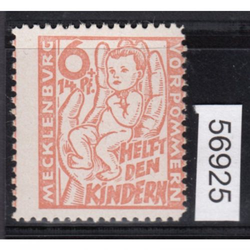SBZ  1945 Mi.-Nr.:  26 b ** geprüft