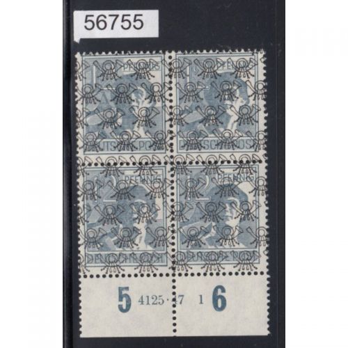 Bizone 1948  Mi. Nr. 40 II **   HAN
