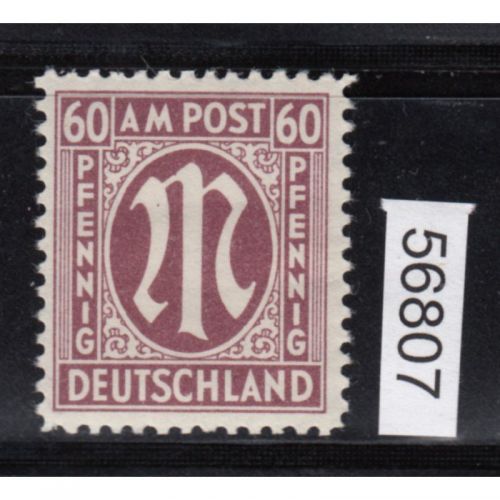 Bizone 1945  Mi. Nr. 33 a A ** geprüft