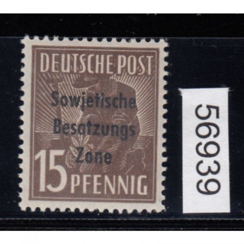 SBZ  1948 Mi.-Nr.:187 a  ** DD III  geprüft  Befund  Michel  --,--