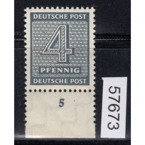 SBZ  1945 Mi.-Nr.:127 X b  **  geprüft