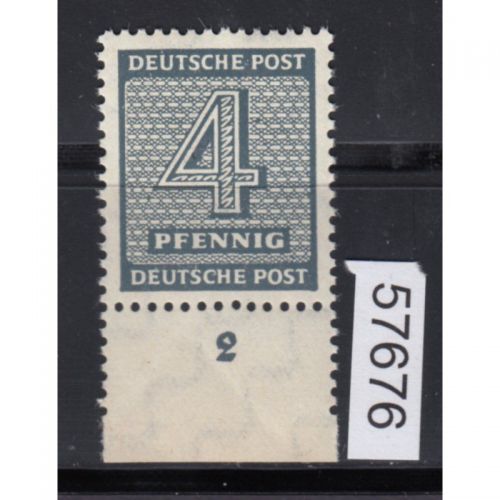 SBZ  1945 Mi.-Nr.:127 X b  **  geprüft