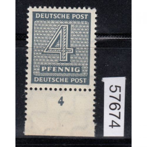 SBZ  1945 Mi.-Nr.:127 X b  **  geprüft