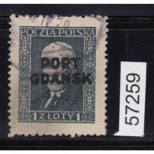 Danzig Hafen 1929 Mi.Nr. 23 gestempelt