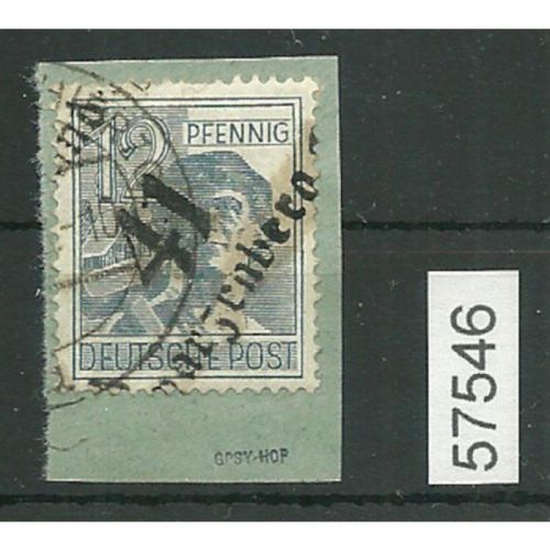 Bezirk 41 nr. 096c Schwarzenberg Land ? 12 Pf. geprüft BPP