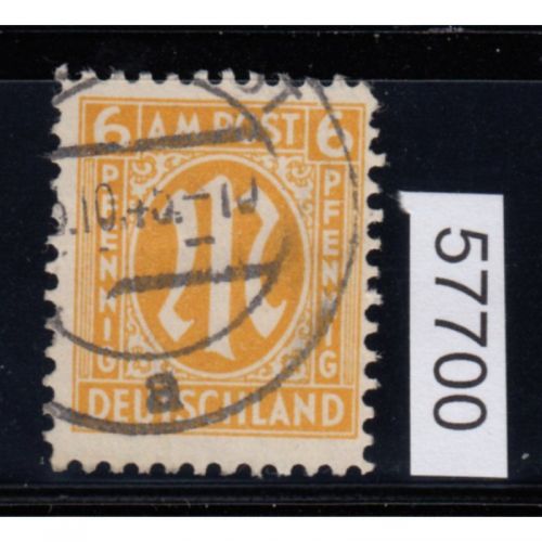 Bizone 1945  Mi. Nr. 20 A xa gestempelt geprüft BPP  Befund