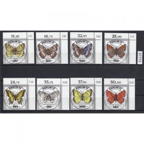 Bund 1991, Mich.-Nr.: 1512-19 gestempelt Eckrand KBWZ  ESST  Berlin