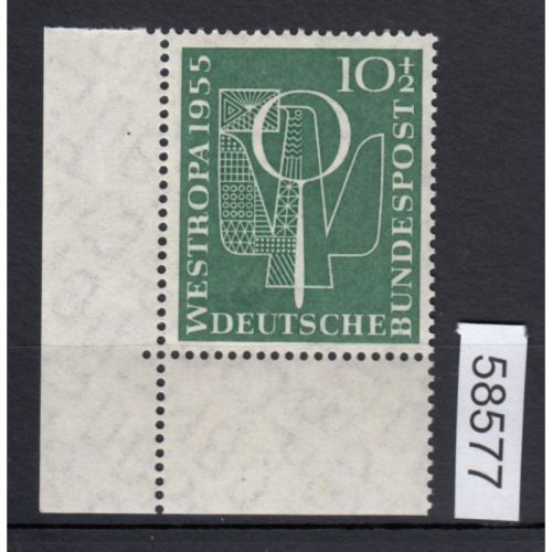 Bund 1955, Mich.-Nr.: 217 ** Eckrand