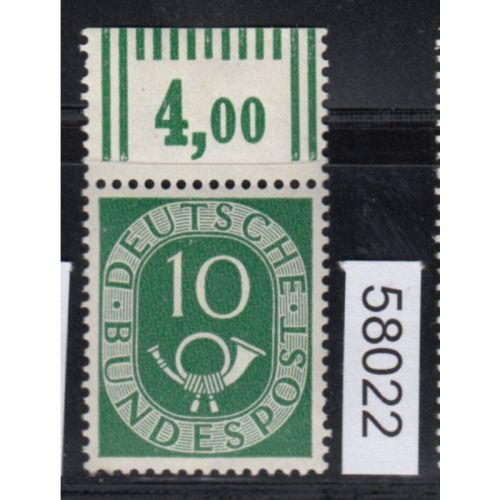 Bund 1951, Mich.-Nr.: 128 **  Oberrand