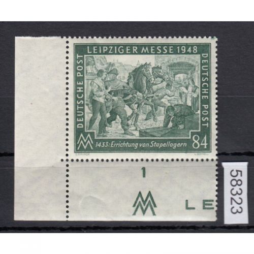 Alliierte Besetzung (Gemeinschaftsausg.) Mi. Nr. 968 b  **  geprüft   Eckrand