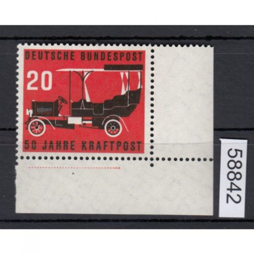 Bund 1955, Mich.-Nr.: 211 ** Eckrand