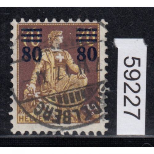 Schweiz 1915 : Mi.-Nr.:127 gestempelt