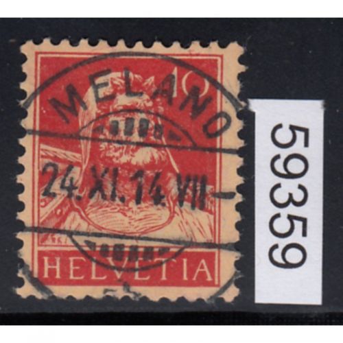 Schweiz 1914 : Mi.-Nr.:118 I **  gestempelt