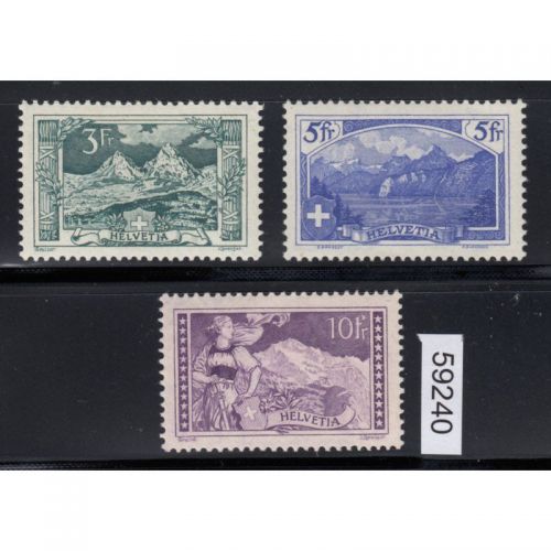 Schweiz 1914 : Mi.-Nr.:121-23 *