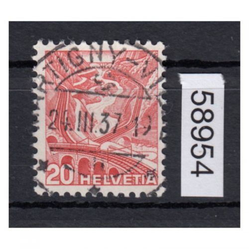 Schweiz 1936 : Mi.-Nr.:301 y I gestempelt gute Type I    LUXUS