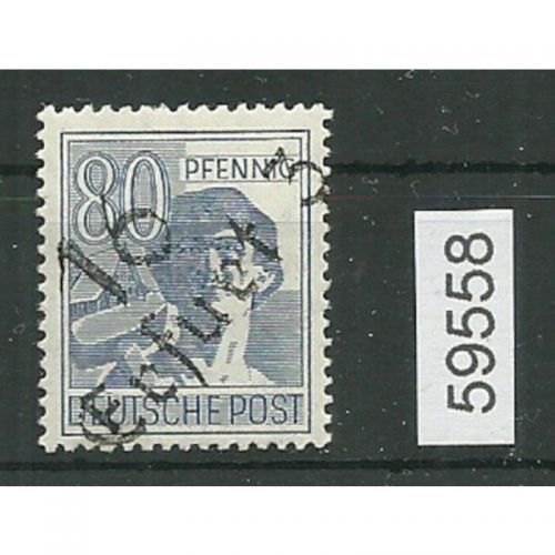 Bezirk 16 nr. 030k Erfurt 3 ** 80 Pf. geprüft BPP