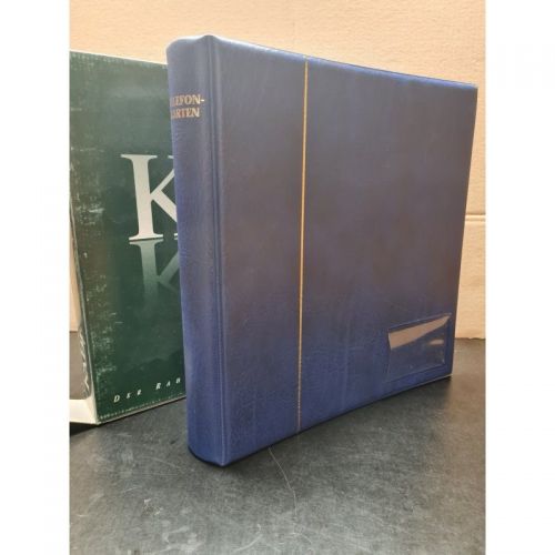 KABE Ringbinder RB  2000  leer  wattiert  blau  Neuwertig !