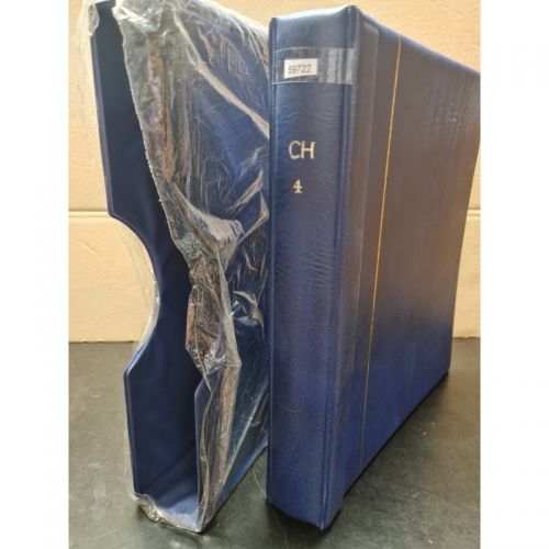 KABE Druckmechanikbinder + Kassette  DB 1000  Aufschrift CH 4   Leer blau  Neuwertig !