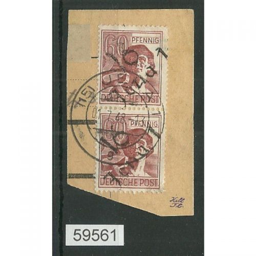 Bezirk 16 nr. 068f Jena 1 ? 60 Pf. Paar, geprüft BPP